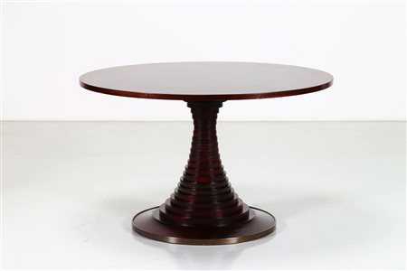 DE CARLI CARLO (1910 - 1999) Tavolo tondo. -. Cm 125,00 x 76,00 x 125,00....