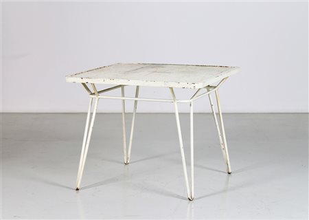 PARISI ICO (1916 - 1996) Tavolo pezzo unico. -. Cm 91,50 x 74,00 x 91,50....