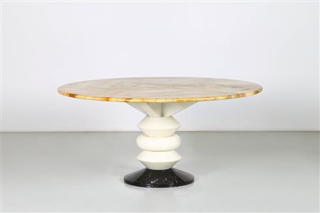 SOTTSASS ETTORE (1917 - 2007) Tavolo pezzo unico. 1989. -. Cm 160,00 x 75,50....