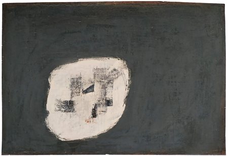 Saverio Rampin, Senza Titolo, 1959 Tecnica mista su carta 64x92 cm Firma e...