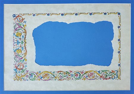 Sol Lewitt, Senza Titolo, 1979 Tecnica mista su carta 35x50 cm Firma e data...