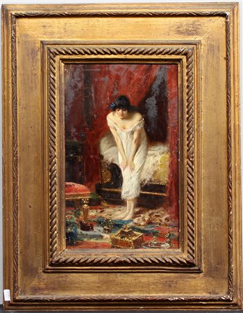 Ignoto del XIX Secolo opera attribuibile a Antonio Barzaghi-Cattaneo "Il...