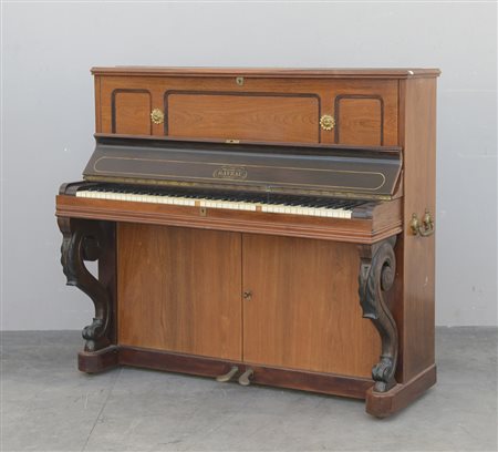 Pianoforte a muro trasformato a mobile bar (cm 140x125x58) (difetti)