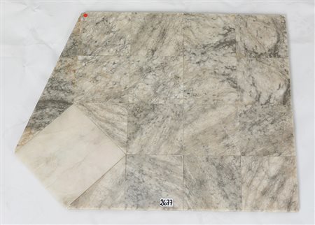 Carla Venosta (Monza 1926)Un pannello a decoro geometrico in alabastro. Parte...