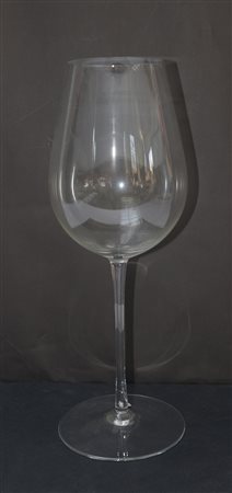 Manifattura di MoserGrande calice in cristallo incolore in custodia...