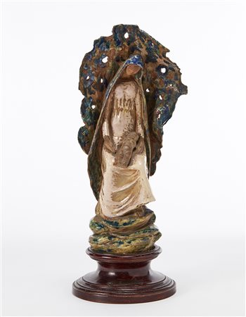Pietro Melandri (Faenza 1885 - Faenza 1976)"Maternità"Scultura a tutto tondo...