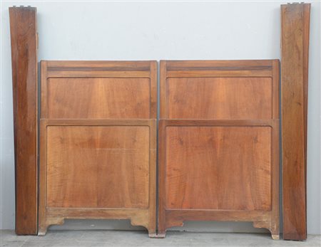 Coppia di letti ad una piazza, inizio secolo XX