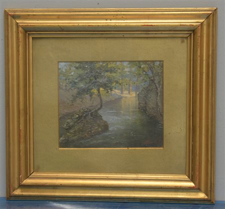 Lotto composto da un quadretto di G. Amadori, due fotografie e una stampa in...