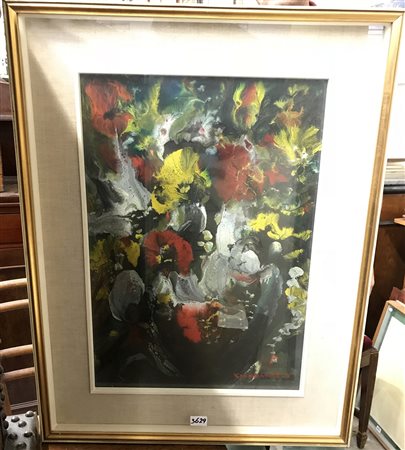 Giandante X (Milano 1900 - 1984)lotto composto da due tecniche miste su...