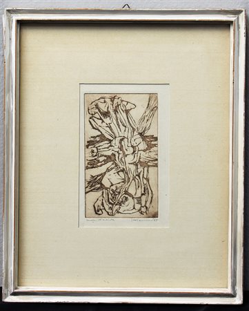 Giò Pomodoro (Orciano Di Pesaro 1930 - Milano 2002)"Senza titolo" 1957,...