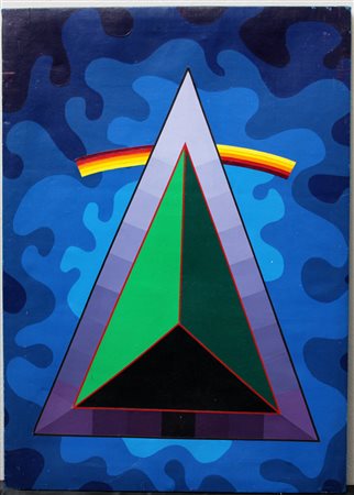 Keizo Morishita (Kitakyushu 1944 - Milano 2003)"Senza titolo" acrilico su...