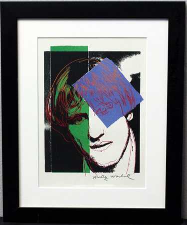 Andy Warhol (Pittsburgh 1928 - New York 1987)"Gerard Depardieu"...