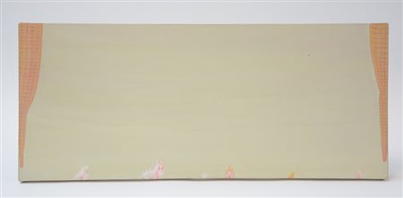 Hiroshi Sugito (Nagoya 1970)"Six" 2001 acrilico su telacm 28x65,5titolato,...