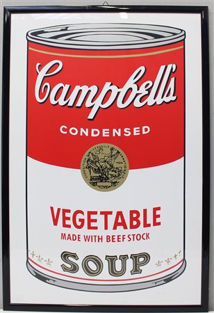 Andy Warhol (Pittsburgh 1928 - New York 1987)"Campbell's Soup/ Vegetable"...