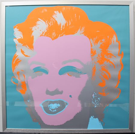 Andy Warhol (Pittsburgh 1928 - New York 1987)"Marilyn" serigrafia realizzata...