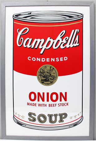 Andy Warhol (Pittsburgh 1928 - New York 1987)"Campbell's Soup/ Onion"...