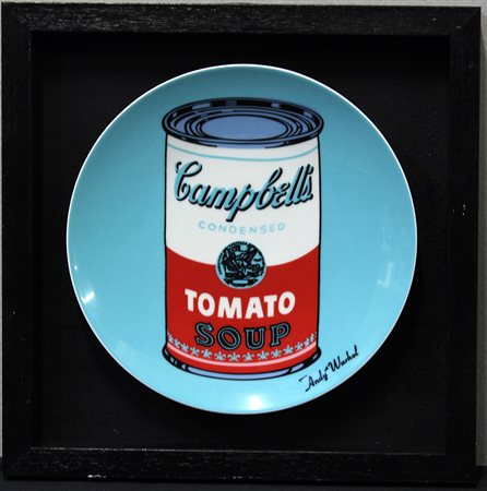 Andy Warhol (Pittsburgh 1928 - New York 1987)"Campbell's Soup/ Tomato" piatto...