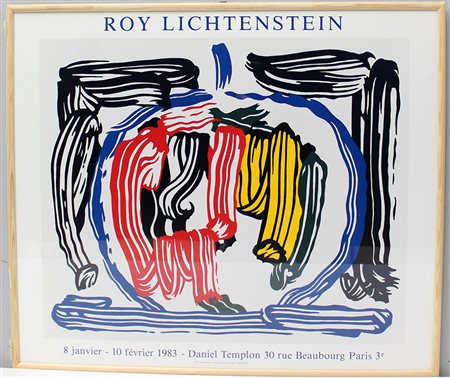 Roy Lichtenstein (New York 1923 - 1997)Manifesto offset litografico per la...