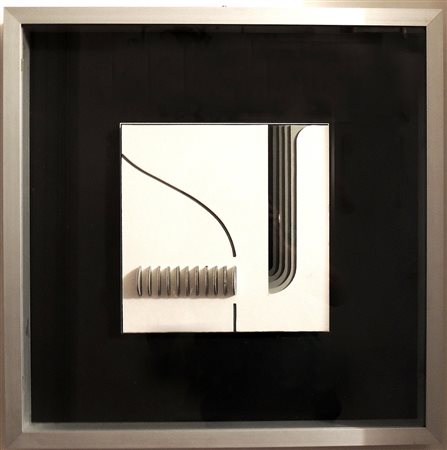 Franz T. Sartori (Milano 1927 - Milano 2000)"Modus" multiplo in cartone (cm...