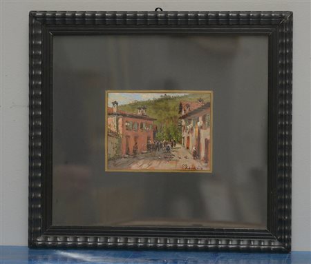Giuliano Amadori (Bologna 1883 - 1972)"San Ruffillo. Località Pozzo" olio su...