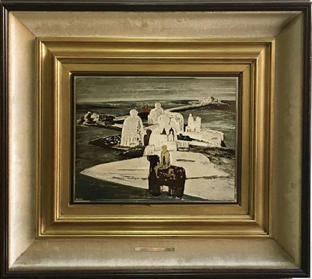 Salvatore Fiume (Comiso 1915 - Milano 1997)“La penisola bianca” multiplo su...