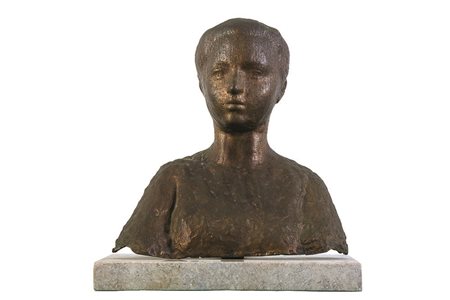 Bruno Calvani scultura in bronzo h 25 pubblicato catalogo