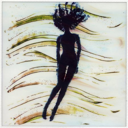 GIANNI GRATTACASO Turbinio 3 tecnica mista polaroid, manipolazione, stampa a...