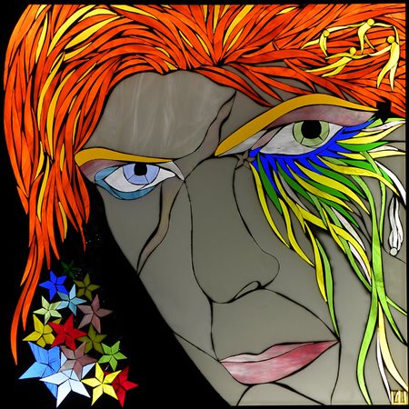 ANNA LAURENTI IMPERMANENZA, 2018 mosaico di vetro su plexiglass...