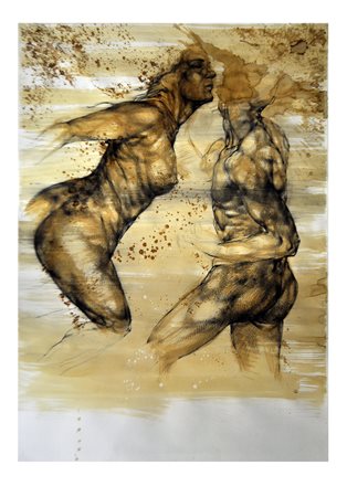 GIÒ MANZONI Corea Tecnica mista cm 1150x100