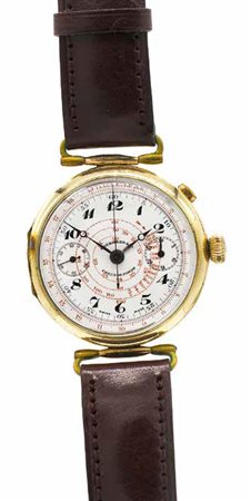 OROLOGIO DA UOMO EBERHARD & CO La Chaux De Fonds con cassa placcata oro n....