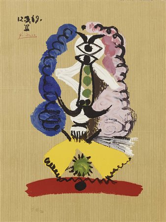 Pablo Picasso (d'après), Malaga 1881 - Mougins 1973, Imaginary Portraits,...