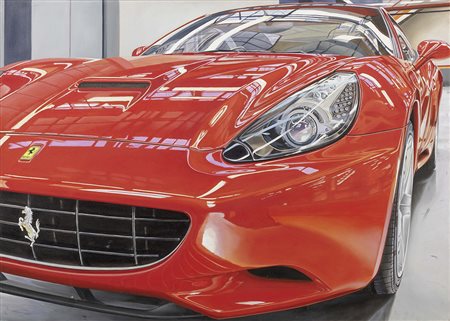 Enrico Ghinato, Lendinara (Ro) 1955, Front View, 2008, Olio su tela, cm...