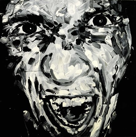 Roberto Coda Zabetta, Biella 1975, 18° In coda!, 2003, Cromolux su tela, cm...