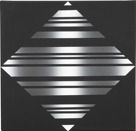 Ennio Finzi, Venezia 1931, Luce-Vibrazione, 1971-2013, Acrilico su tela, cm...