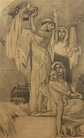 Achille Funi, Ferrara 1890 - Appiano Gentile (Co) 1972, Studio di...