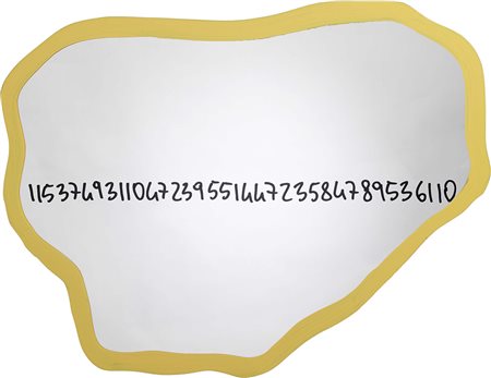 Michelangelo Pistoletto, Biella 1933, Frattali, 1999-2000, Acrilico su...