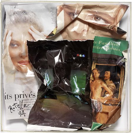 Mimmo Rotella, Catanzaro 1918 - Milano 2006, Senza titolo, 1994, Plastiforme...