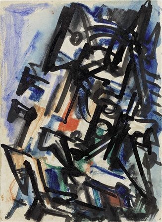 Emilio Vedova, Venezia 1919 - 2006, Studio per una cattedrale di macchine,...