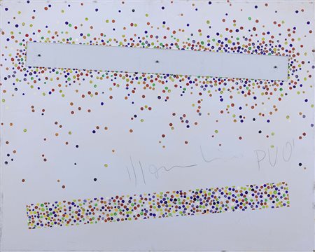 Aldo Mondino, Torino 1939 - 2005, Può, Acrilico e plexiglass su cartone, cm...