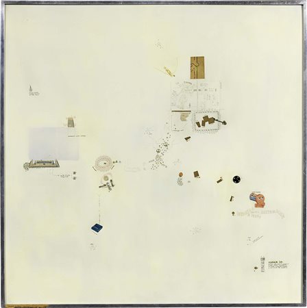 Gianfranco Baruchello, Livorno 1924, E intanto, a Tebe, il sacro battaglione,...