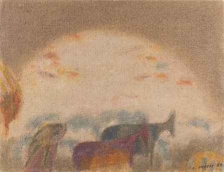 Antonio Music Zoran (Boccavizza 1909 - Venezia 2005)"Collina dalmata"...