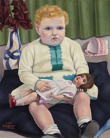 Cagnaccio di San Pietro (Desenzano Del Garda 1897 - Venezia 1946) "Senza...