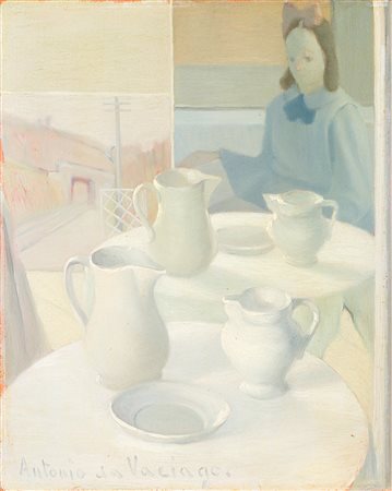 Antonio Calderara (Abbiategrasso 1903 - Vacciago 1978)"Senza titolo" fine...