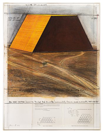 Christo (Gabrovo 1935)"Abu Dhabi Mastaba (project for United Arab Emirates)"...