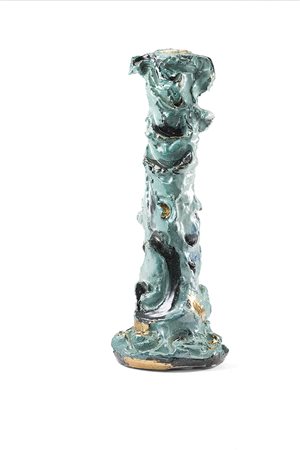 Lucio Fontana (Rosario 1899 - Comabbio 1968)"Candeliere" 1953scultura in...