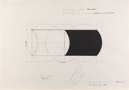 Francesco Lo Savio (Roma 1935 - Marsiglia 1963)"Progetto per metallo...