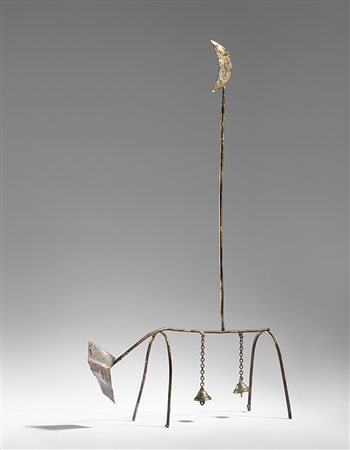 Fausto Melotti (Rovereto 1901 - Milano 1986)"La vacca lunatica" 1961scultura...