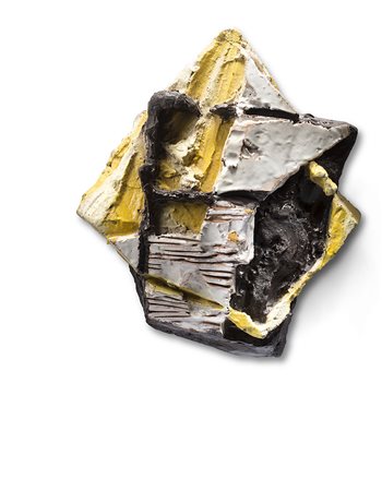 Leoncillo (Spoleto 1915 - Roma 1968)"Senza titolo" 1956-57terracotta smaltata...