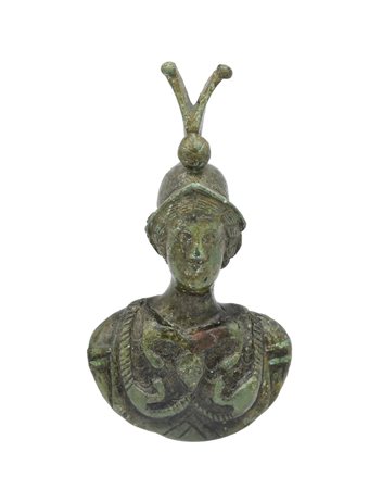 ATHENA DATAZIONE: II-III sec. d. C. MATERIA E TECNICA: bronzo a fusione piena...