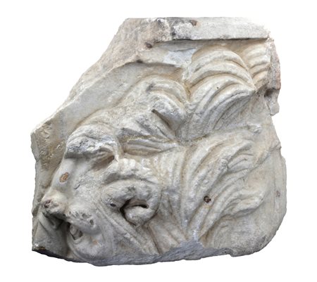 LEONE DATAZIONE: III sec. d.C. MATERIA E TECNICA: marmo bianco italico a...